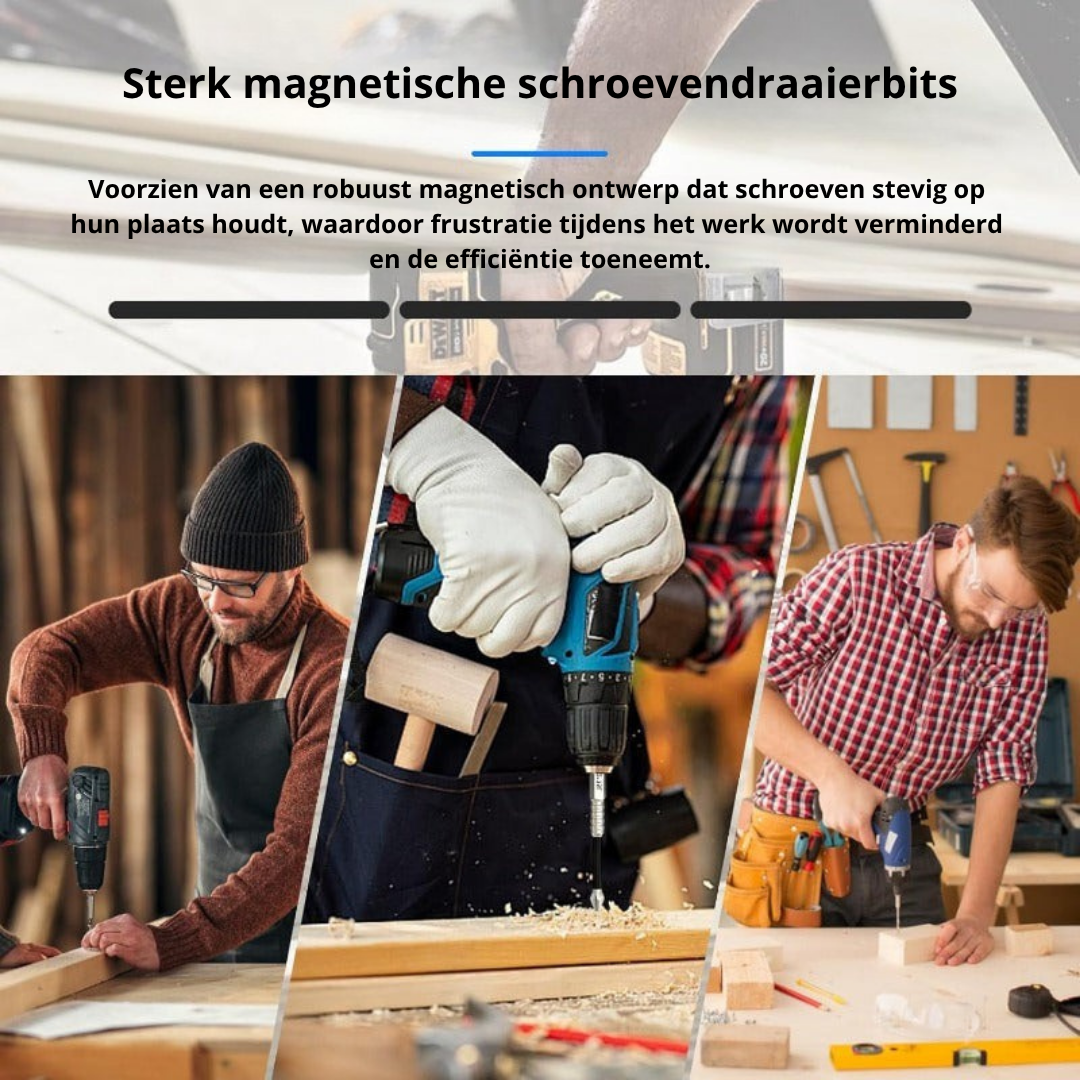 Bitronic | Magnetische Schroevendraaier set 9 delig