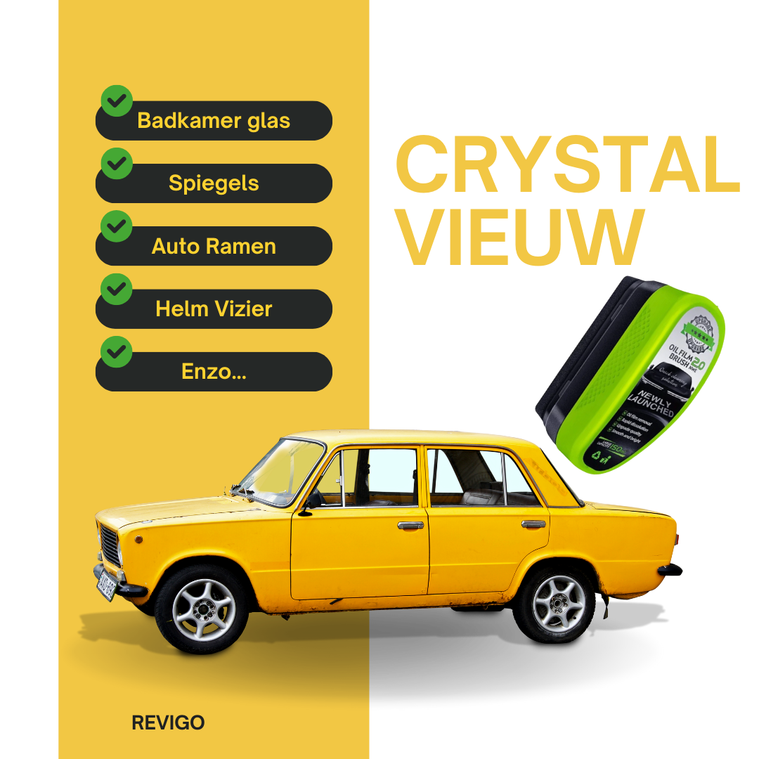 CrystalView I Schoon. Helder. Beschermd.