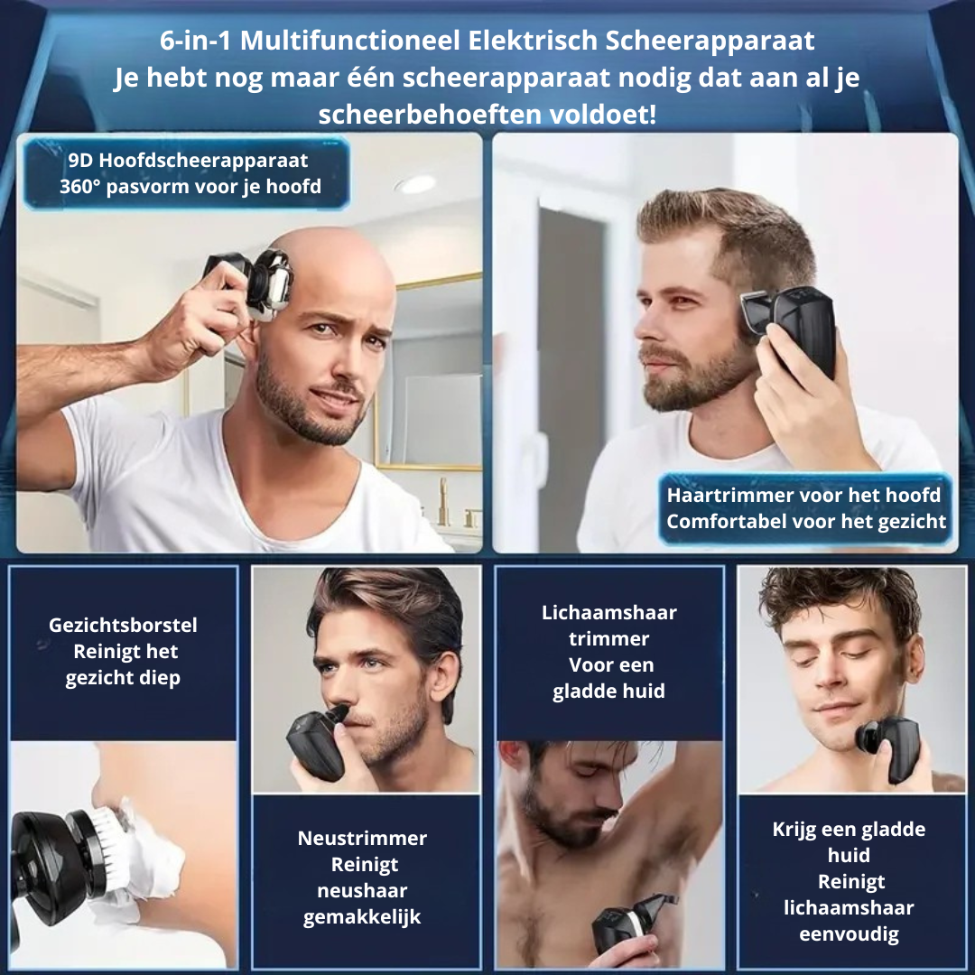 HeadGlide | Hoofd Scheerapparaat