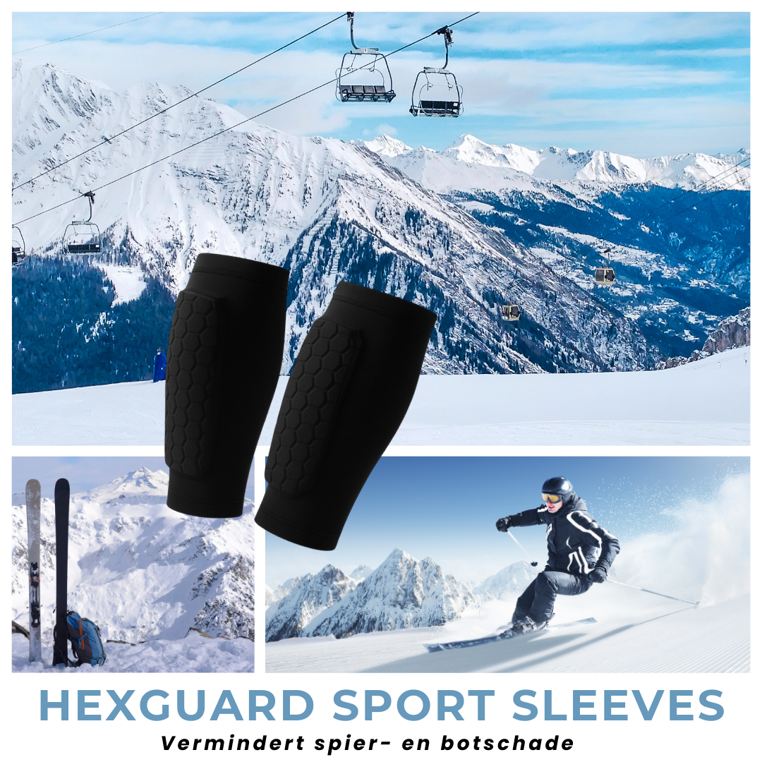 HexGuard Sport Sleeves I Scheenbescherming met Honingraatdesign