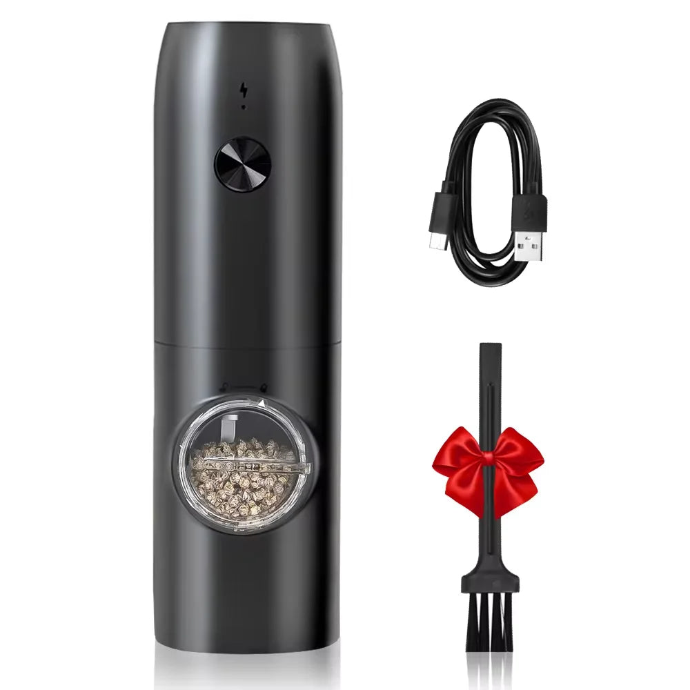 KruidenKracht I USB Oplaadbare Peper & Zout Molen