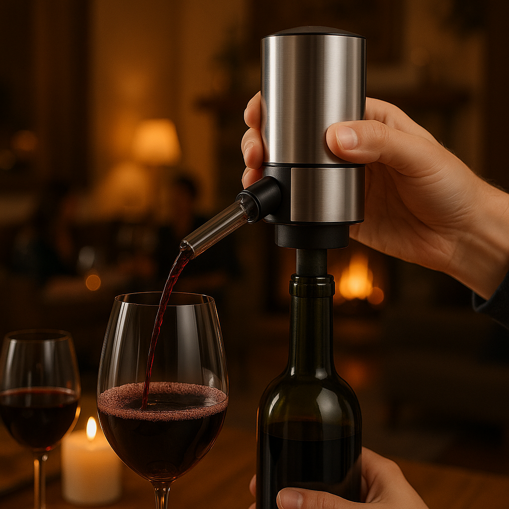 VinoTap I Wijn tappen direct uit de fles!