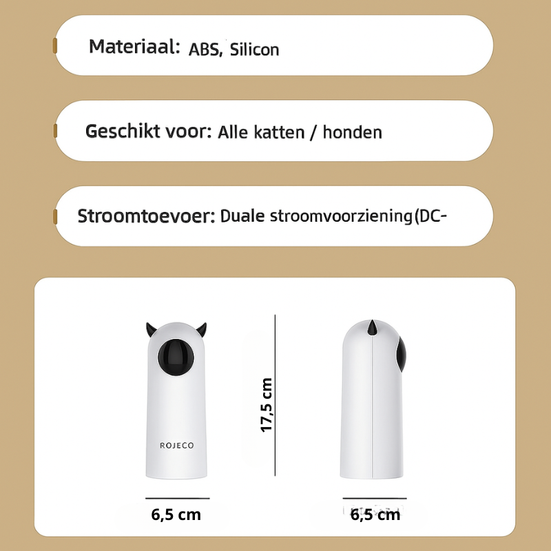 PawLaser - Interactief Laser Kattenspeeltje