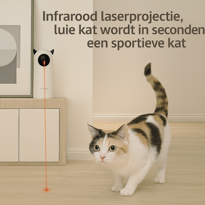 PawLaser - Interactief Laser Kattenspeeltje