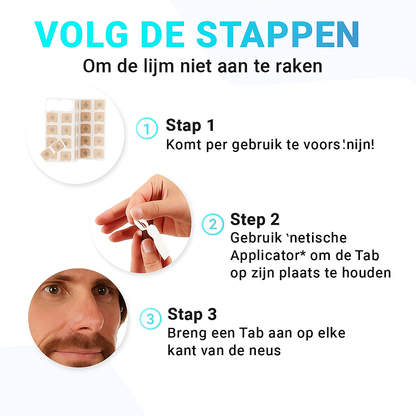 AirNose I Neusclip tegen Snurken en voor Meer Lucht bij Inspanning