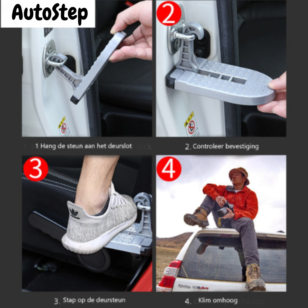 AutoStep | Handige Opstap Naar Je Dakkoffer