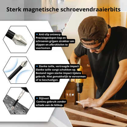 Bitronic | Magnetische Schroevendraaier set 9 delig