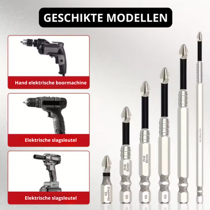 Bitronic | Magnetische Schroevendraaier set 9 delig