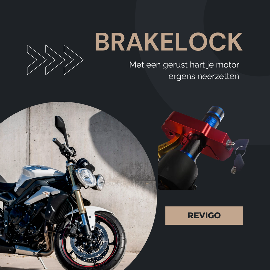 BrakeLock I Motor Stuur Slot