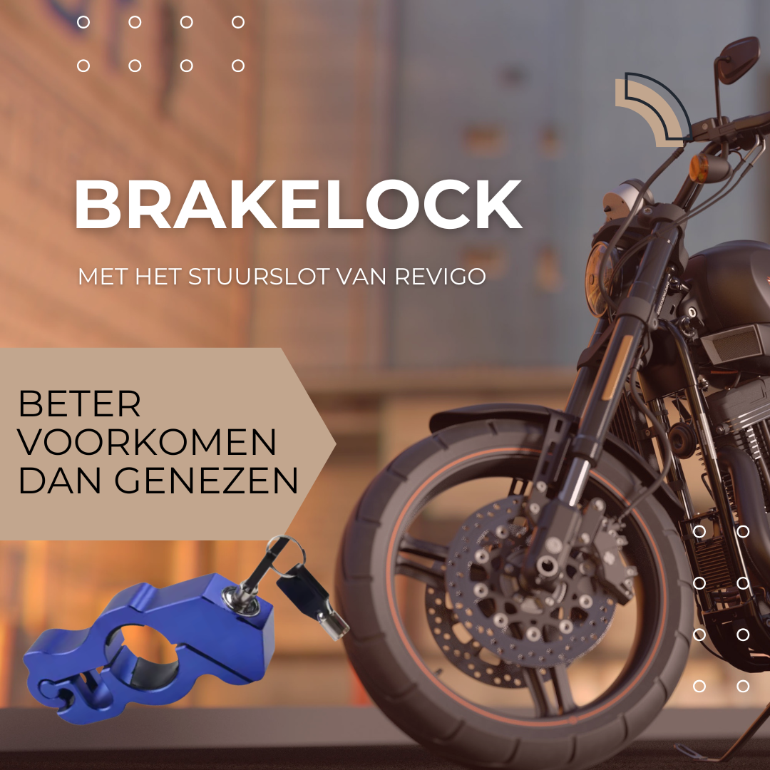 BrakeLock I Motor Stuur Slot