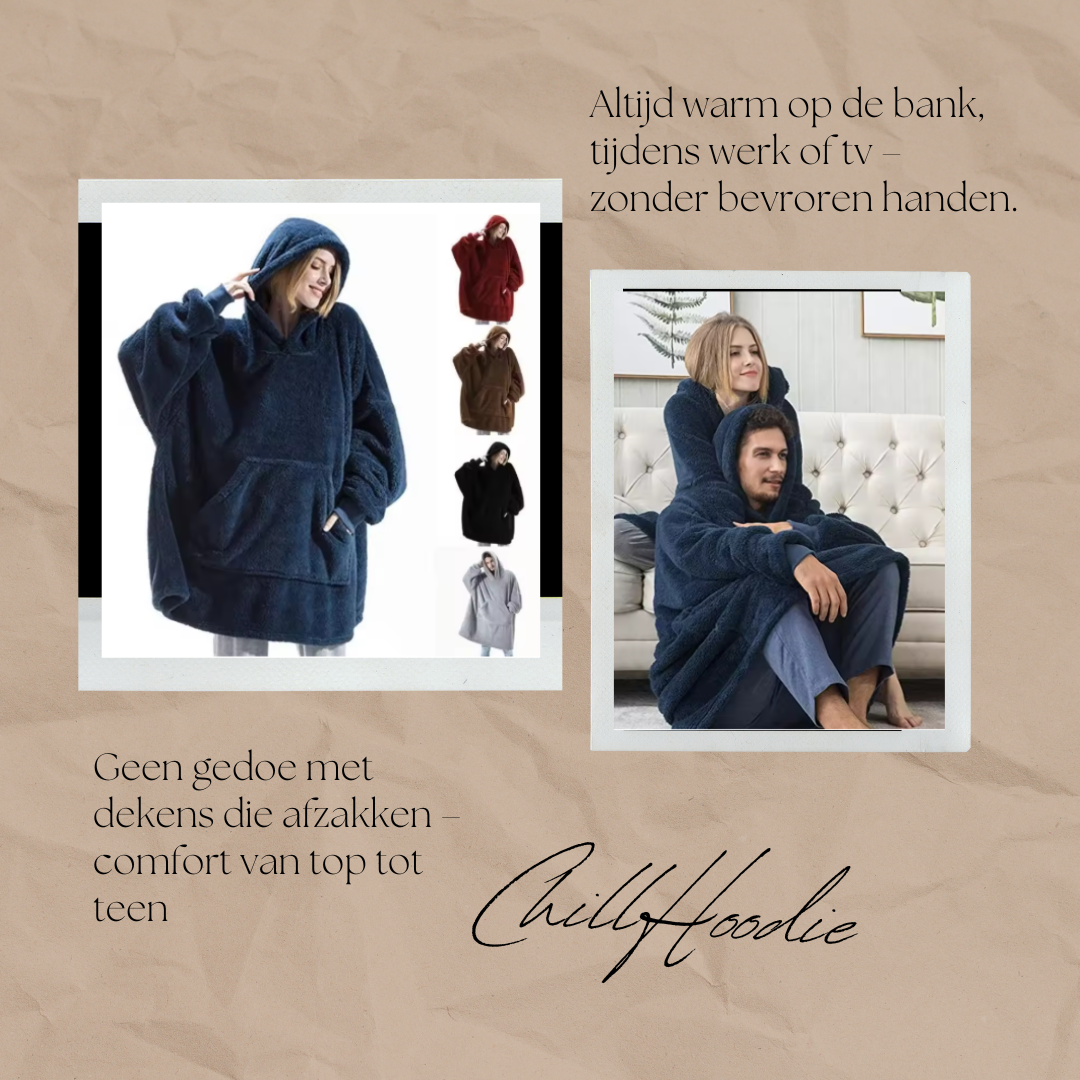 ChillHoodie – Nooit meer Koud