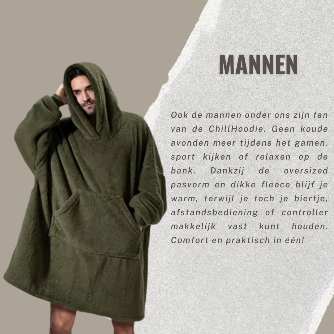 ChillHoodie – Nooit meer Koud