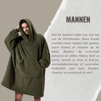 ChillHoodie – Nooit meer Koud