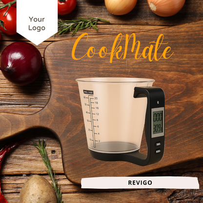 CookMate Digitale Meetbeker I Wegen & Meten Slim Gemaakt