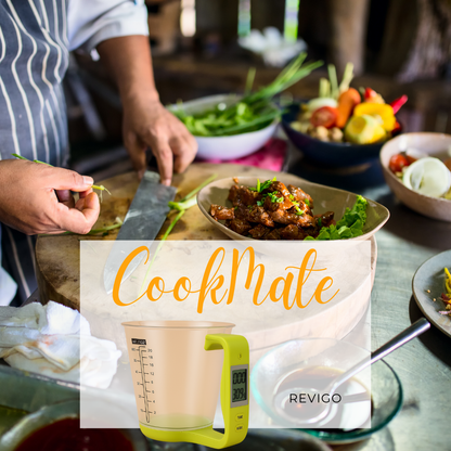 CookMate Digitale Meetbeker I Wegen & Meten Slim Gemaakt
