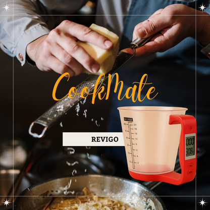 CookMate Digitale Meetbeker I Wegen & Meten Slim Gemaakt