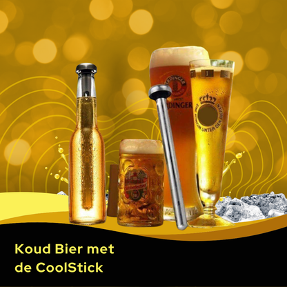 CoolStick I Roestvrijstalen Bierfles Koeler