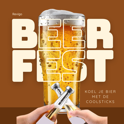 CoolStick I Roestvrijstalen Bierfles Koeler