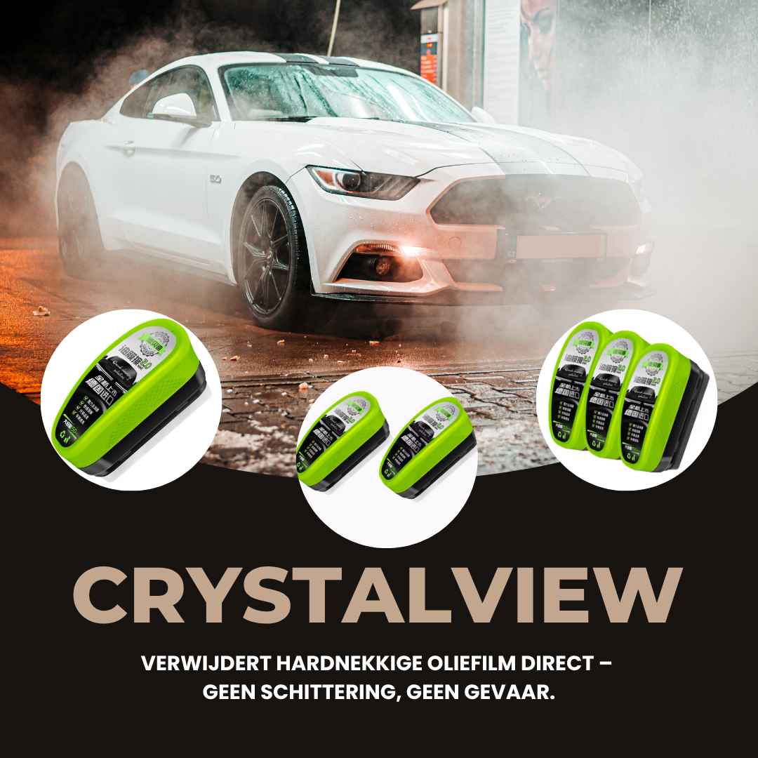 CrystalView I Weg met waas – zie het verschil.