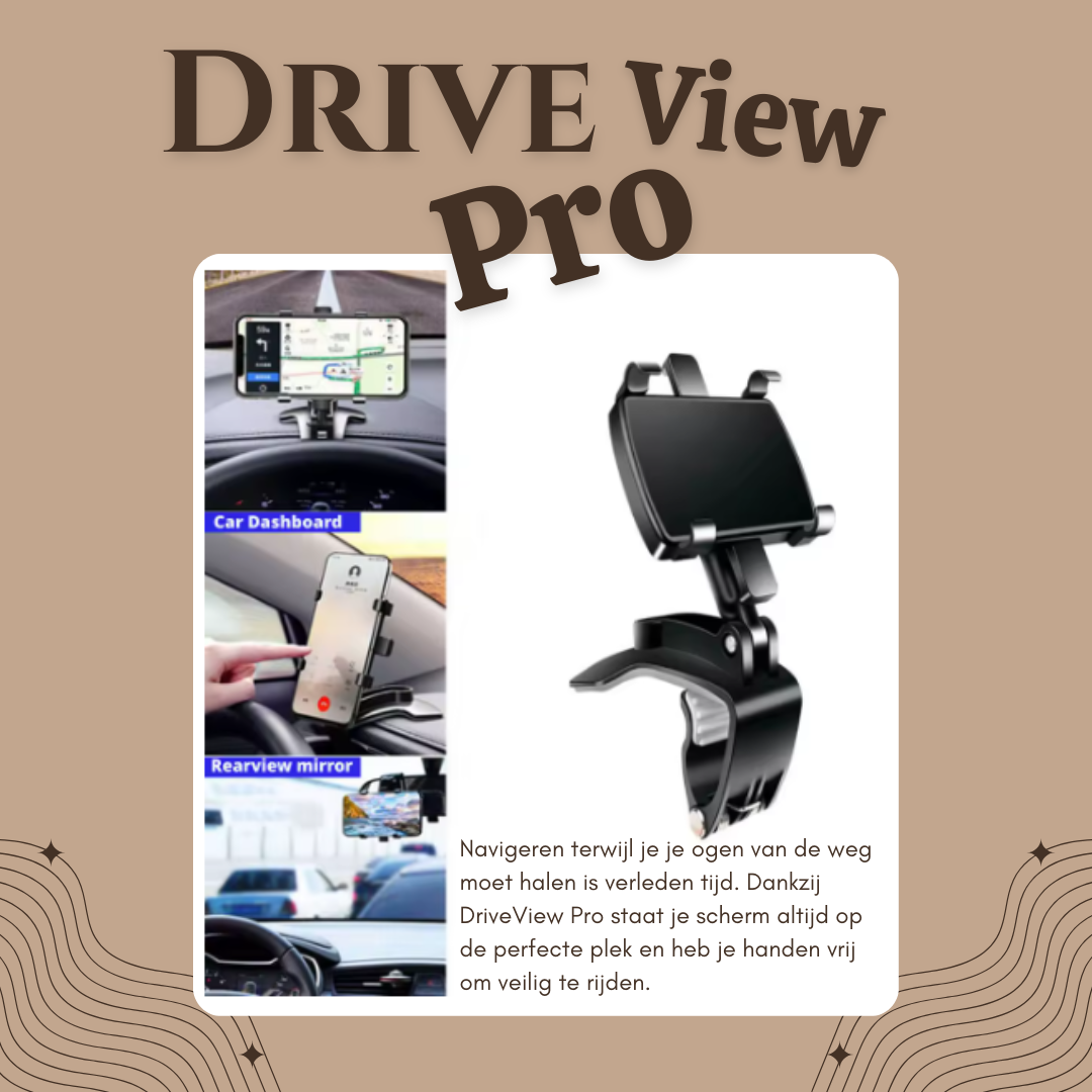 DriveView Pro | Universele Auto Telefoonhouder