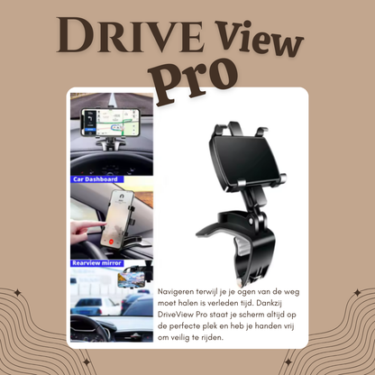 DriveView Pro | Universele Auto Telefoonhouder