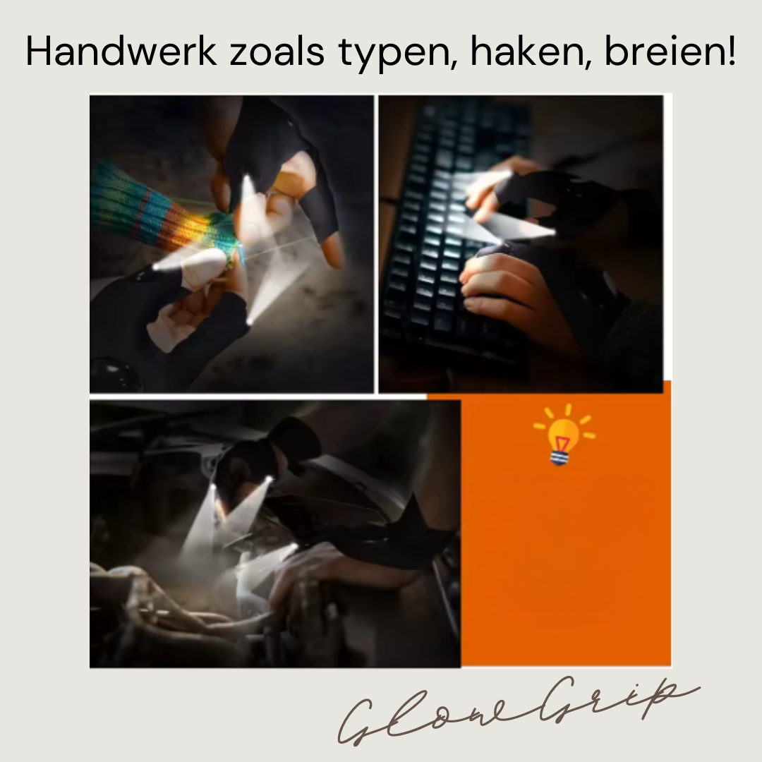 GlowGrip I LED Hand Verlichtings Paar