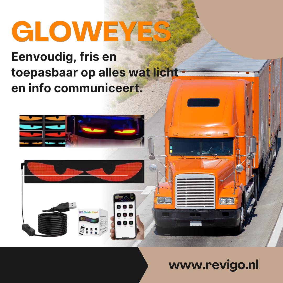 GlowEyes RGB I Flexibele Led Ogen