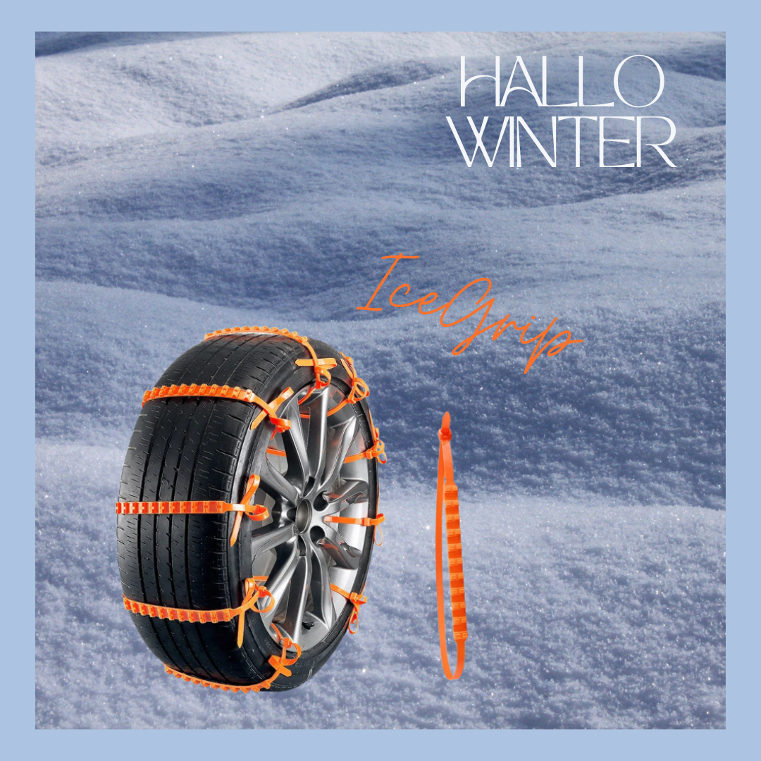 IceGrip I 20 Stuks Anti Slip Sneeuw Strips I Auto Winter
