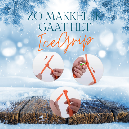 IceGrip I 20 Stuks Anti Slip Sneeuw Strips I Auto Winter