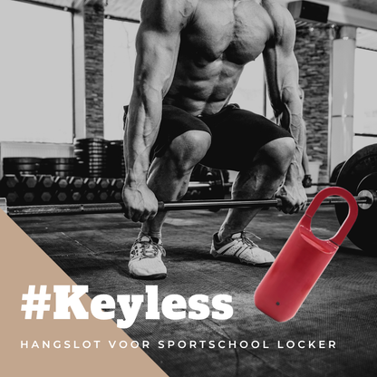 Keyless Hangslot met Vingerafdruk I Compact & Veilig