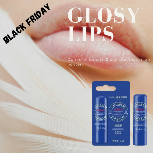 Glosy Lips – vermindert verkleuring en geeft je lippen een frisse, natuurlijke glans.