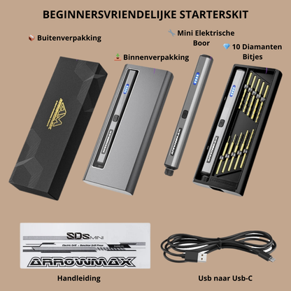 MicroForce Drill I Kleine Hand Boor Machine