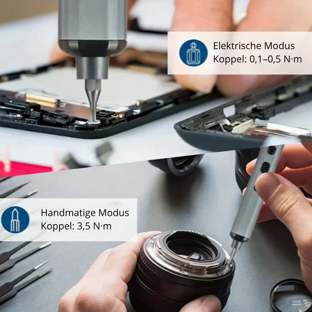 MicroTool I SmartFix 68 in 1 Electrische Schroevendraaierset