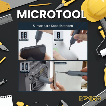MicroTool I SmartFix 68 in 1 Electrische Schroevendraaierset