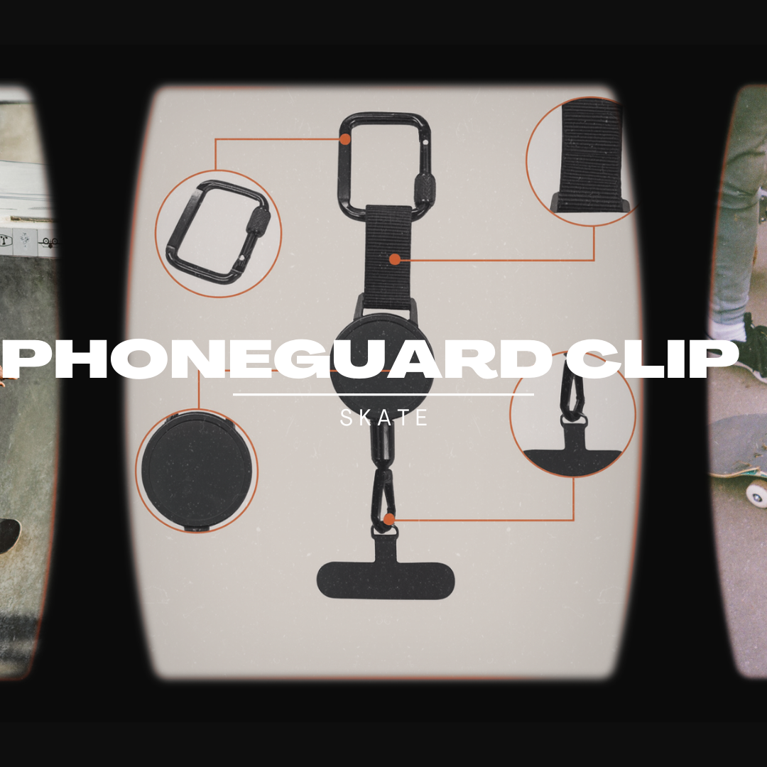 PhoneGuard Clip I Veiligheidskoord Voor Onderweg