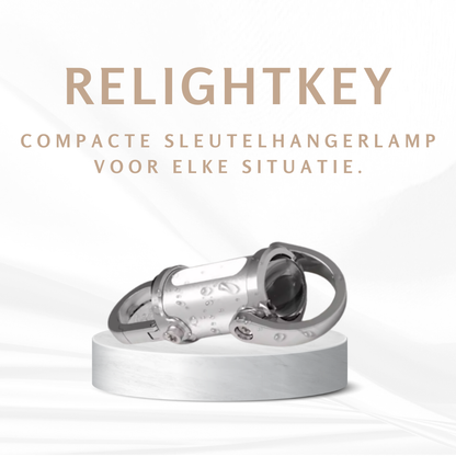 ReLightKey | Inspectielamp Sleutelhanger – Altijd licht bij de hand