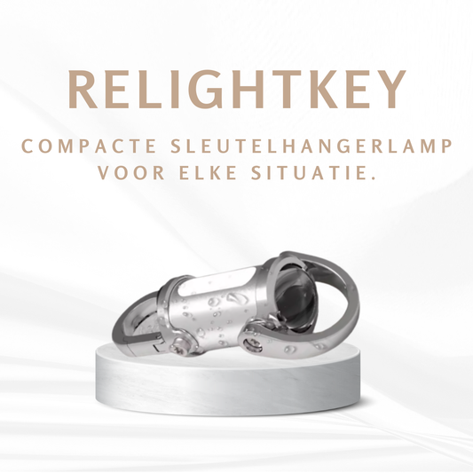 ReLightKey | Inspectielamp Sleutelhanger – Altijd licht bij de hand