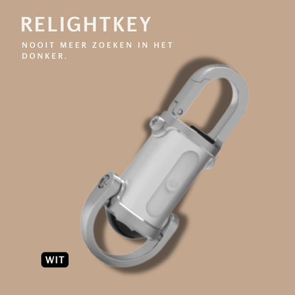 ReLightKey | Inspectielamp Sleutelhanger – Altijd licht bij de hand
