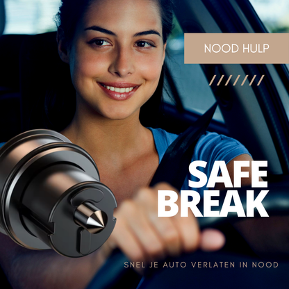 SafeBreak 2-in-1 | AutoRuitBreker & VeiligheidsGordel Snijder