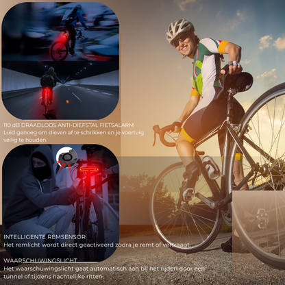 SafeRide Alarm A1 I Verlichting Alarm & Richtingaanwijzer
