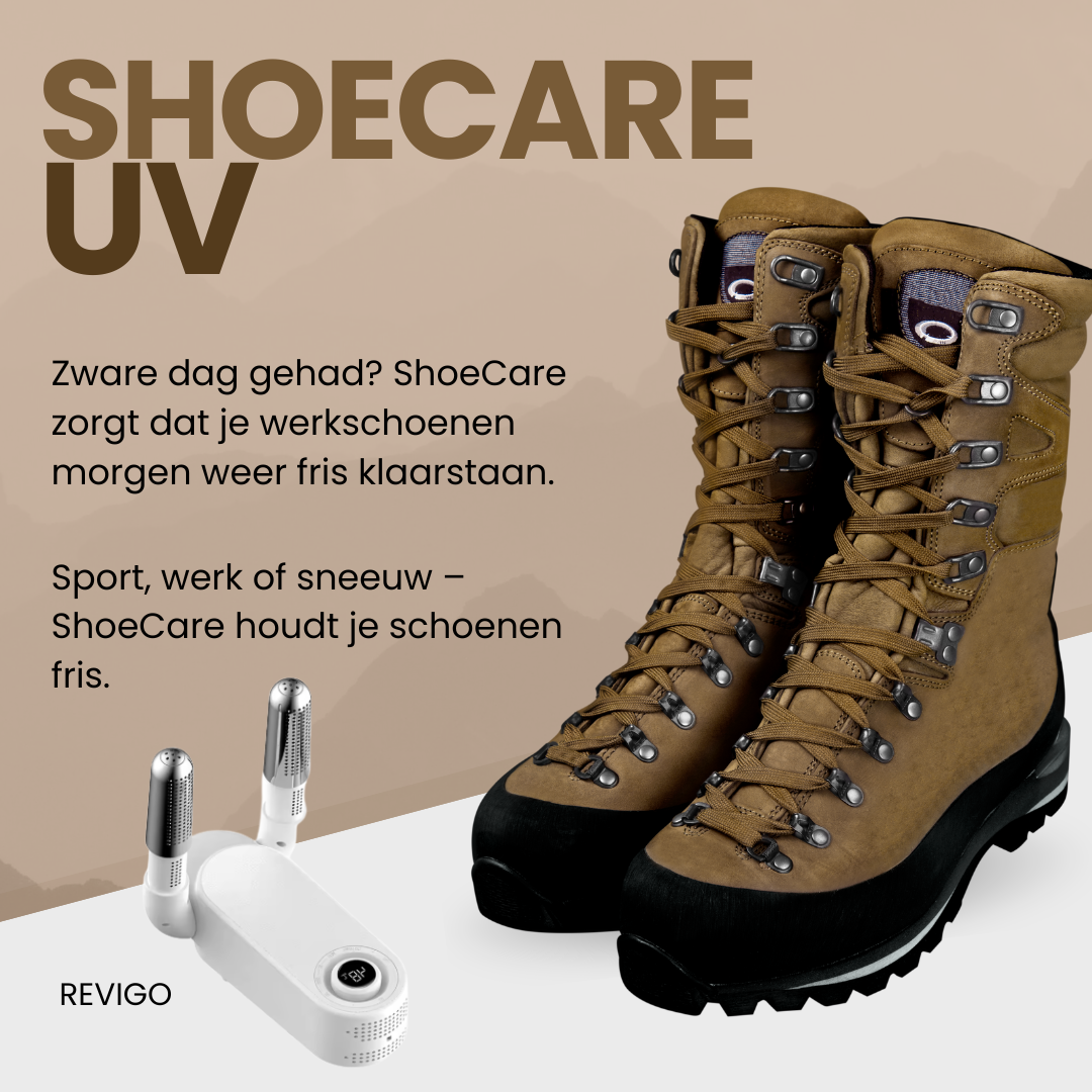 ShoeCare UV | Droogt & Ontgeurt Snel en Hygiënisch