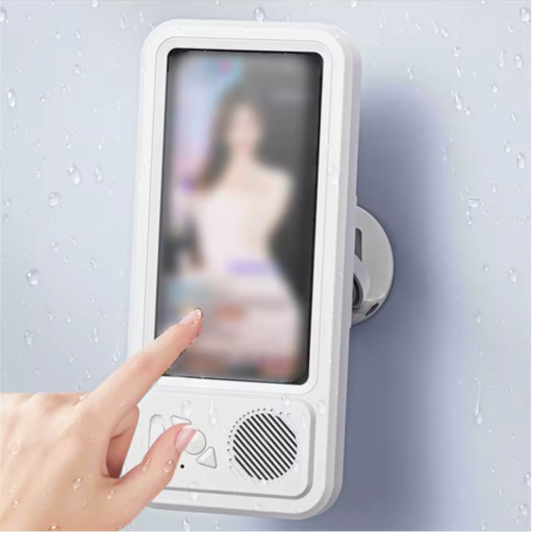 SoundShower I Telefoonhouder met Bluetooth Muziek in de Douche