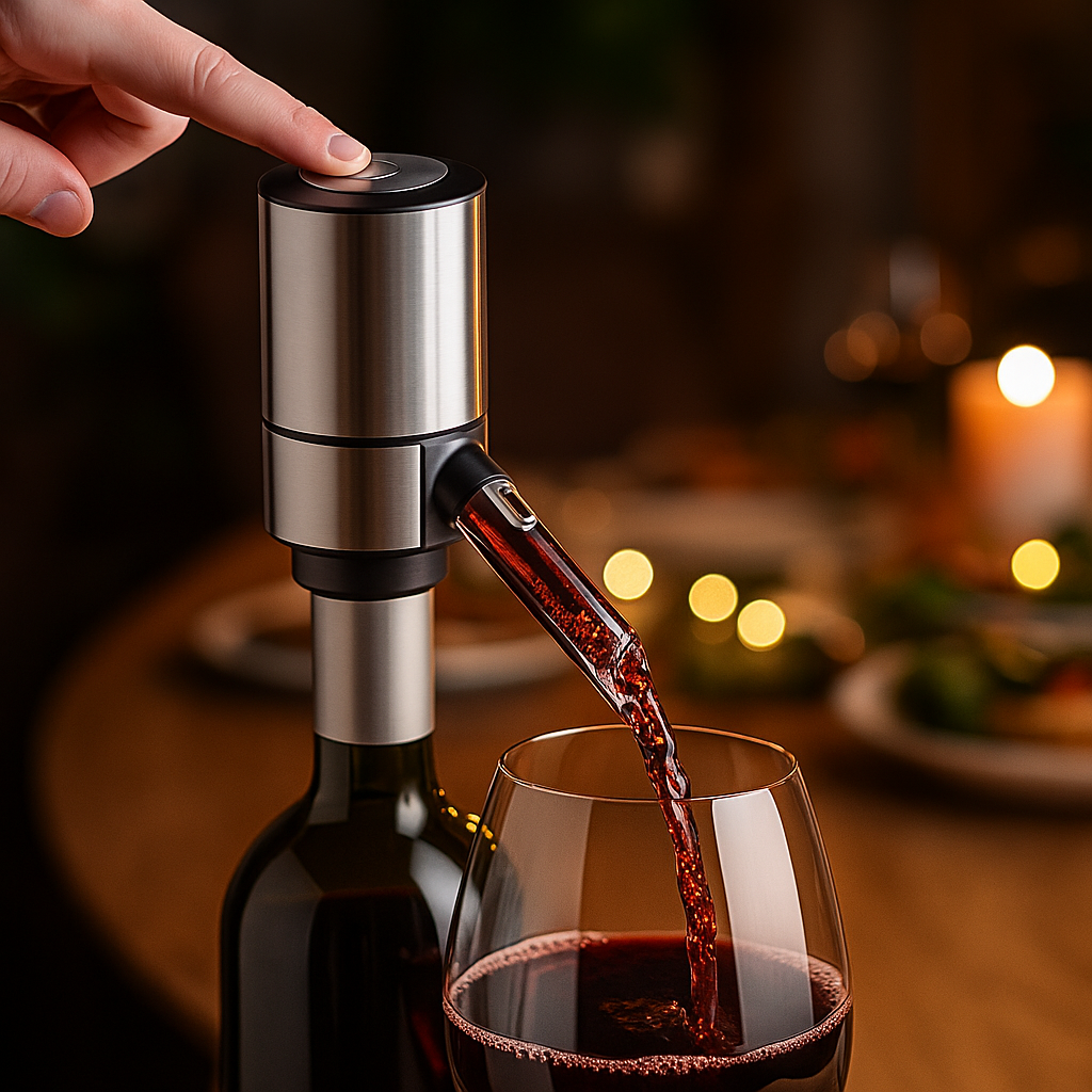 VinoTap I Wijn tappen direct uit de fles!
