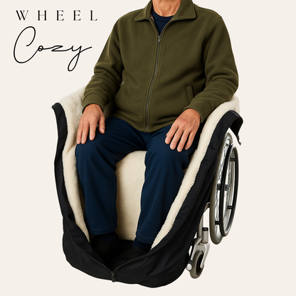 WheelCozy – Nooit meer koud tijdens uw rolstoel rondje!
